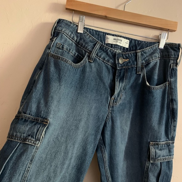 Hollister low rise baggy utility jeans - Picture 3 of 3